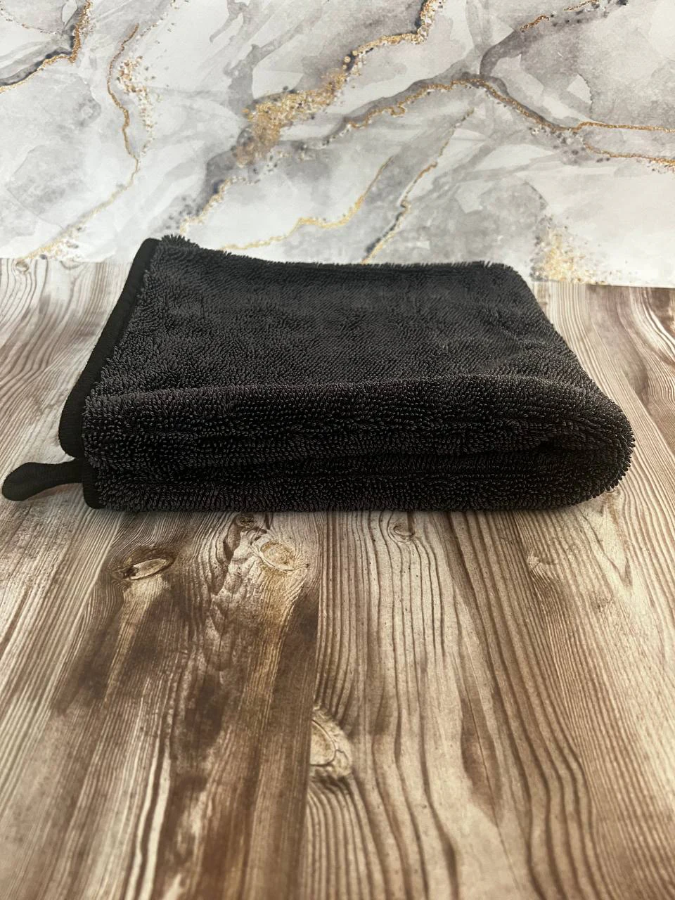 Мікрофібра для авто 80×50 см 1300 GSM графітова